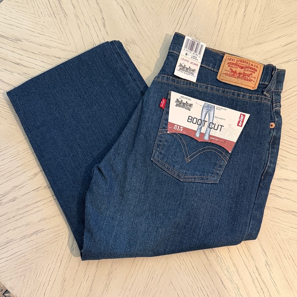 Levi's Classic Indigo Bootcut Jeans for Men